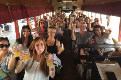 Laughter, local stories, and city sights on charlotte’s original red comedy bus tour. bring your own drinks, enjoy live stand-up, and explore with a real comedian.