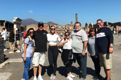 Step into ancient pompeii with a local archaeologist, see the petrified bodies, pleasure houses & roman baths. includes skip-the-line tickets & expert guide.