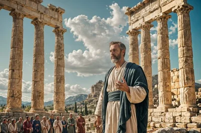 Walk where apostle paul preached in athens & corinth, with panoramic acrocorinth views, ancient sites, and private hotel pickup. faith, history, and local stories await.