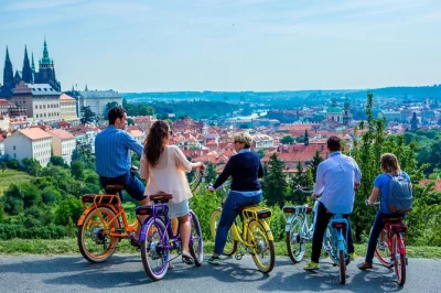 Glide through prague’s districts by ebike, pause at 7 unique viewpoints, see modern art and the lennon wall, with a local guide and all gear included.