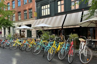 Feel copenhagen’s rhythm on a small-group bike tour. ride past nyhavn, royal palaces, & secret gardens with a local guide. includes bikes, radio headsets & lounge access.