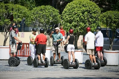Feel the rhythm of old san juan on a segway or xafari ebike tour. glide past castillo san felipe, san juan bay, and colorful streets with a local guide. includes helmet & water.