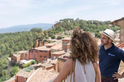 Smell the vineyards, taste côtes de provence wines, and wander roussillon’s ochre lanes on this day trip from aix-en-provence. includes tastings & guide.