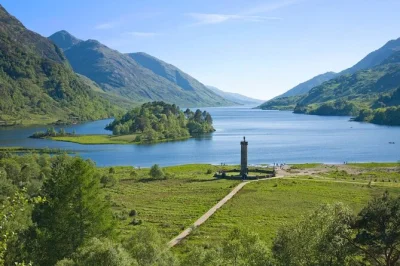 Ride a mini-coach from edinburgh to glencoe, glenfinnan viaduct & loch shiel. capture the jacobite steam train, enjoy highland towns, and relax with included transport.