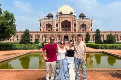 Let delhi surprise you—ride a tuk-tuk through old delhi’s spice markets, see jama masjid, humayun’s tomb, and the lotus temple, with pickup and all tickets included.