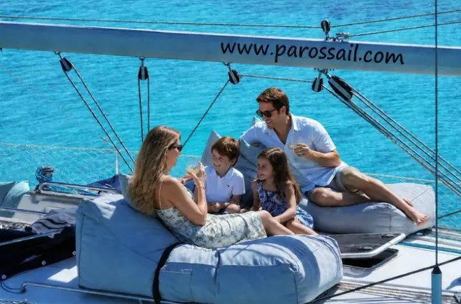 Blue Lagoon cruise from Paros: Half-day sail and swim