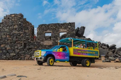 Feel aruba’s wild coast, gold mill ruins, and swim at baby beach on a full island safari. includes snacks, bottled water, and local guide with pickup.