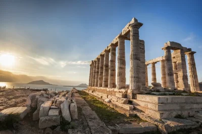 Watch the sunset over the temple of poseidon at cape sounion, swim at a local beach, and enjoy a scenic drive along the athens riviera. includes hotel pickup.