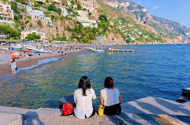 Sorrento, Positano y Amalfi desde Nápoles: Tres pueblos costeros