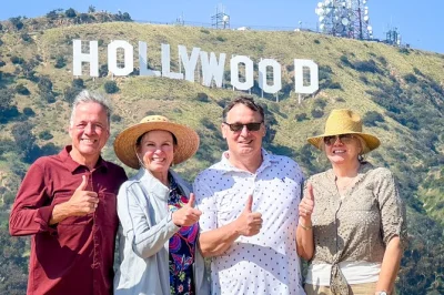 Feel the buzz of la on a city tour with hotel pickup, walk the hollywood walk of fame, see beverly hills, and enjoy time at the original farmers market.