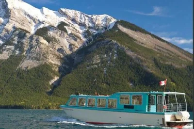 Step onto lake minnewanka for a peaceful cruise with mountain views, wildlife spotting, and local legends. includes boat tour, all fees, and easy transit options.