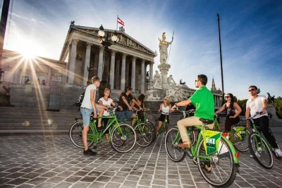 Feel vienna’s rhythm on a guided small-group bike tour—see the opera house, prater, hundertwasserhaus & more. includes bicycle and expert guide.