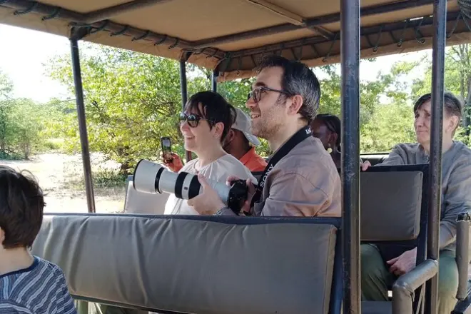 White Rhino Safari & Game Drive: Mosi-oa-Tunya National Park