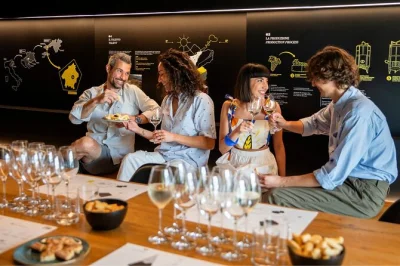 Scopri il prosecco docg di valdobbiadene con una degustazione guidata, assaggi locali e viste sulle vigne. accessibile in sedia a rotelle e opzioni flessibili per tutti.