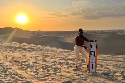 Feel the rush of sandboarding in peru’s sechura desert, ride buggies over golden dunes, visit san pedro mangroves, and enjoy a relaxed lunch. includes hotel pickup.