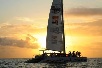 Feel the breeze on a st. martin sunset sail, with drinks, snacks, and a friendly crew. includes boarding at 4:30pm and all bar options for a relaxed evening.