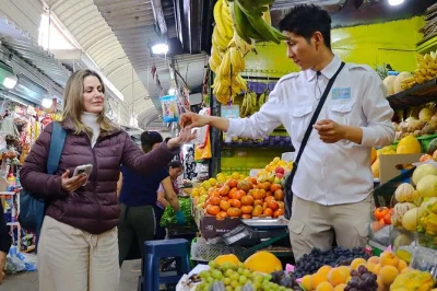 Let local guides lead you through lima’s lively markets, taste rare fruits, sample amazonian dishes, and end with a vineyard tasting—all with private transport included.