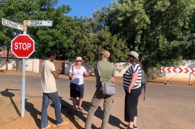 Visite littéraire agence No. 1 Ladies Detective à Gaborone