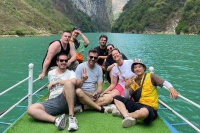 Wake up in ha giang, ride mountain roads, share tay dinners, and float the nho que river. includes private room, easy rider option, and all meals.