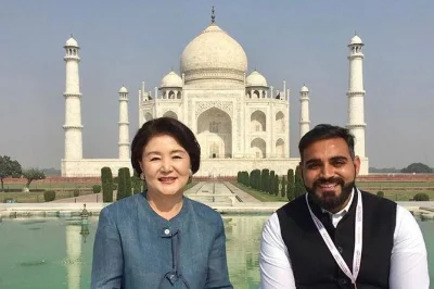 Feel the marble under your hands at the taj mahal, wander agra fort’s red walls, and enjoy a private car from delhi with lunch and hotel pickup included.