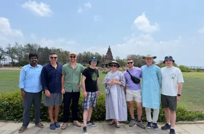 Templos de Kanchipuram y Mahabalipuram en tour privado de un día