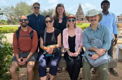 Mahabalipuram y Pondicherry: Templo costero y Auroville en un día
