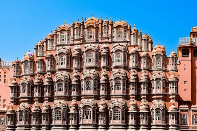 Jaipur Tagesausflug: Amber Fort, City Palace & Hawa Mahal
