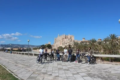 Erlebe palma de mallorca mit dem fahrrad – von gotischen kathedralen bis zu meerblicken. inklusive helm, ortskundigem guide und stressfreier rückkehr. einfach kommen und losfahren.