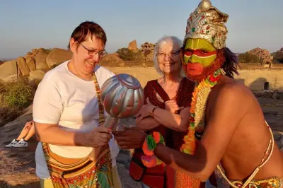 2-day Hampi tour from Bangalore: Private car, temples & ruins