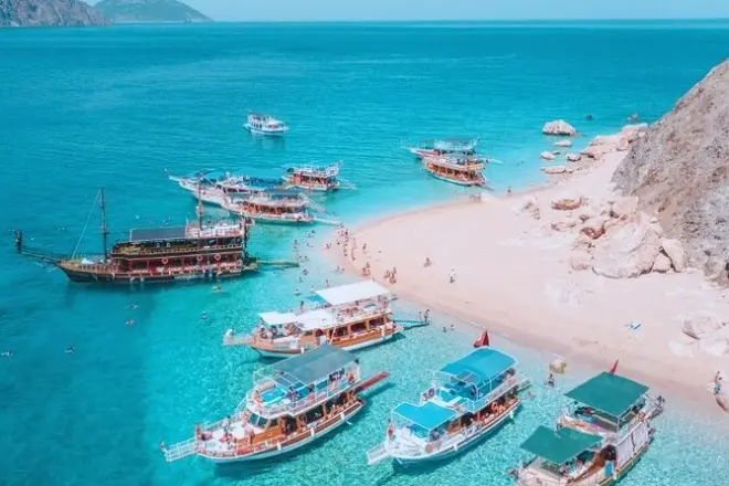 Suluada Island boat trip from Belek: Swim, snorkel & lunch