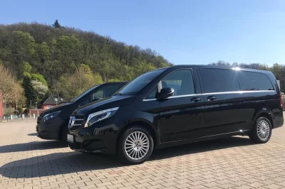 Buchen sie einen privaten transfer von vilshofen nach prag oder zurück. englischsprachige fahrer, meet & greet, kostenloses wasser und bequemer tür-zu-tür-komfort.