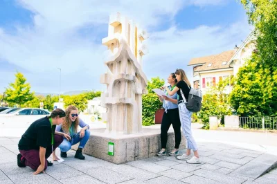 Join foxtrail in jurapark aargau and hunt for clues underground in frick. perfect for puzzle lovers and families seeking a unique swiss adventure.