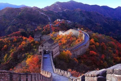 Start early for mutianyu great wall, stroll the summer palace gardens, and pass the bird’s nest stadium. includes pickup, english guide, and chinese lunch.