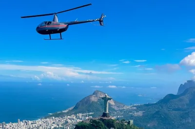 Feel the rush of a helicopter ride above rio, see christ the redeemer up close, copacabana’s curve, and lush mountains. includes coffee, water, and all fees.