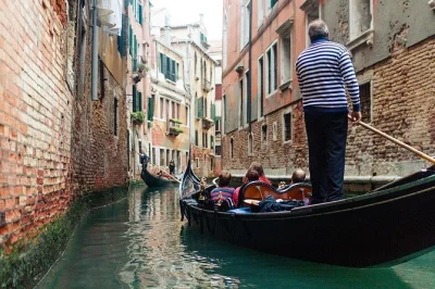 Step into venice with a guided walk from rialto bridge through cannaregio, see st. mark’s basilica from the square, and finish with a gondola ride. small groups.