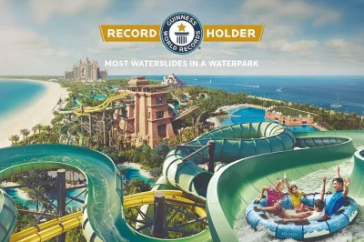 Erlebe adrenalin pur im dubai aquaventure waterpark mit über 100 rutschen und optionalem zugang zum lost chambers aquarium. flexibler eintritt, spaß für die ganze familie.