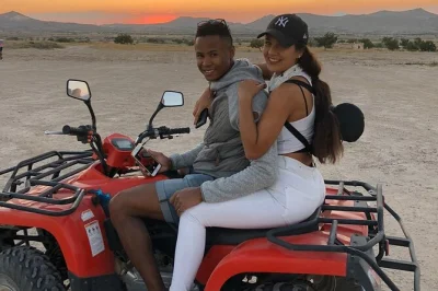 Feel the wind and volcanic dust on an atv sunset tour in cappadocia, stopping at rose valley, red valley, sword valley, and love valley. includes hotel pickup.