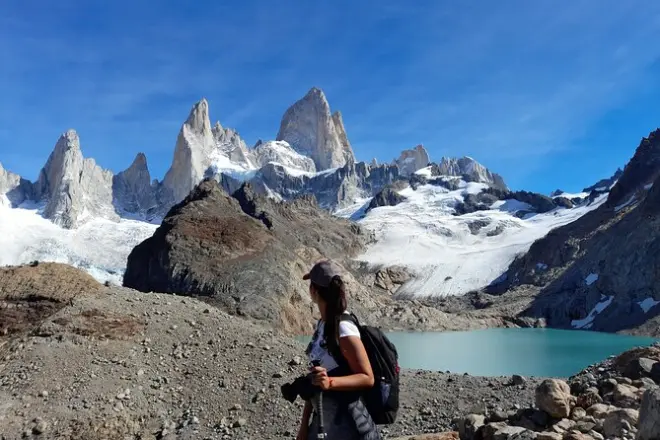 Trekking en El Chaltén con visita a la laguna del glaciar Fitz Roy