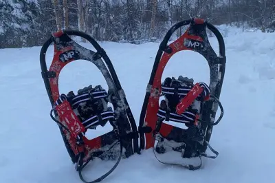 Winter Family Fun Day in Palmer Alaska: Snowshoe & Sled