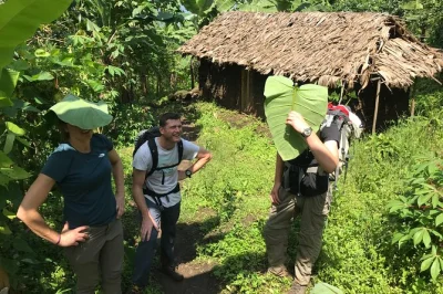 Feel the spray at sipi falls, trek from sisiyi falls through ugandan villages, share lunch with locals, and enjoy included entry and transfers on this unique walking tour.
