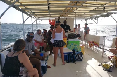 Watch the sun dip behind grand cayman, wade with starfish at starfish point, and swim in glowing bioluminescent waters—includes snorkeling gear and water.