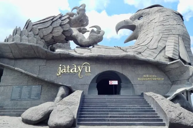 Excursion privée au centre Jatayu Earth et à la plage de Varkala