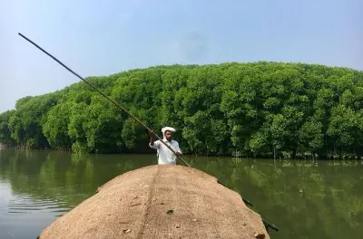 Sentier des mangroves à Calicut : Kayak avec un conteur