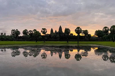 Wake up early for angkor wat sunrise, explore ancient temples with a small group, enjoy local breakfast in siem reap village. includes hotel pickup & guide.