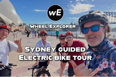 Feel sydney’s pulse on an electric bike tour—cycle past the opera house, harbour bridge, and chinatown with a local guide, bluetooth helmets, and flexible stops.