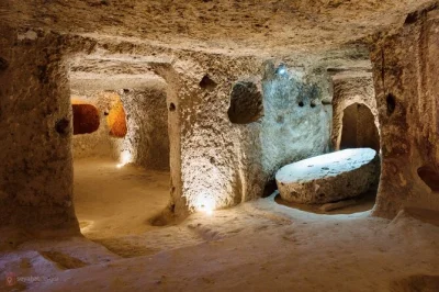 Feel the cool air of derinkuyu underground city, walk riverside in ihlara valley, and share turkish lunch on this all-included cappadocia day trip with transfers.