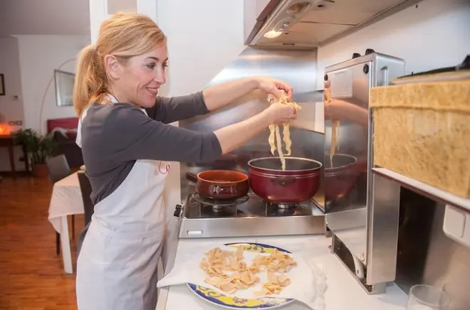 Cours de cuisine à Vérone chez un local : Dîner 4 plats