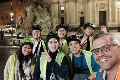 Glide through rome at night by segway with a small group. see the trevi fountain, pantheon, and spanish steps, guided by a local expert. includes helmet and orientation.