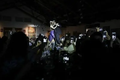 Spettacolo Rafain Churrascaria da Puerto Iguazú: Cena e danza latina