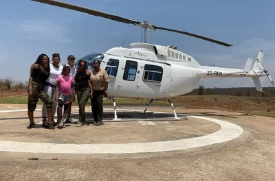 Victoria Falls Hubschrauberrundflug: 15 Minuten mit Fensterplatz